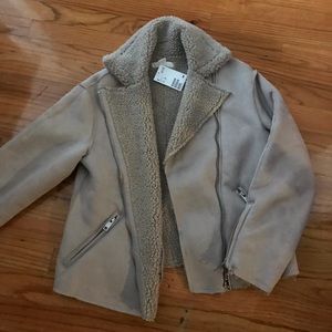 Sherpa lined jacket